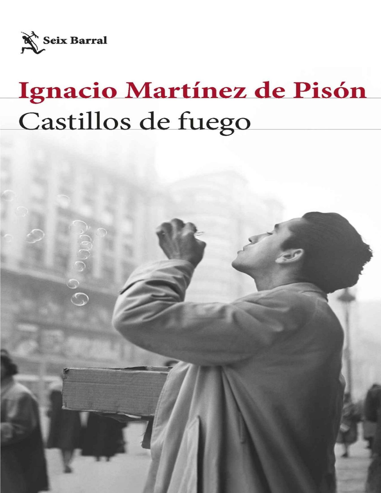 Castillos de fuego de Ignacio Martínez de Pisón, portada del libro