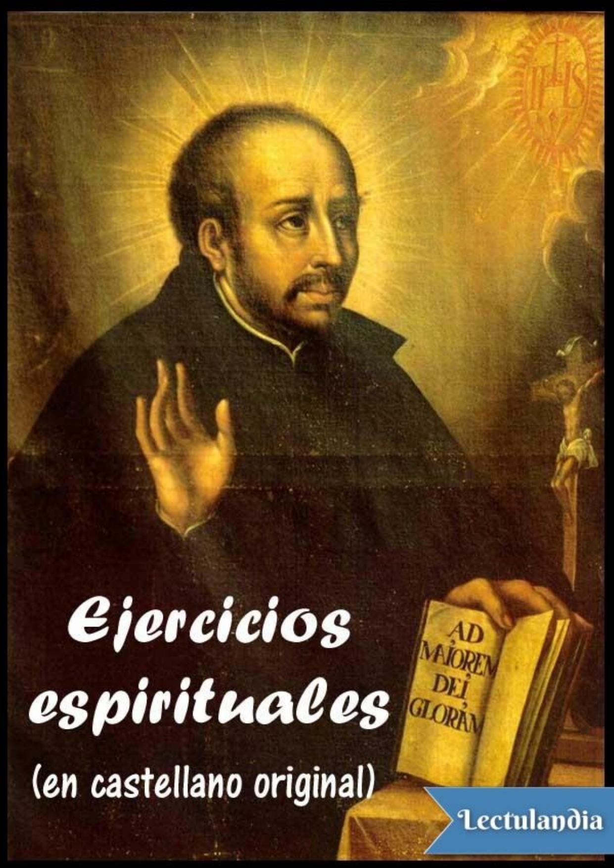 Exercicios espirituales de Ignacio de Loyola, portada del libro
