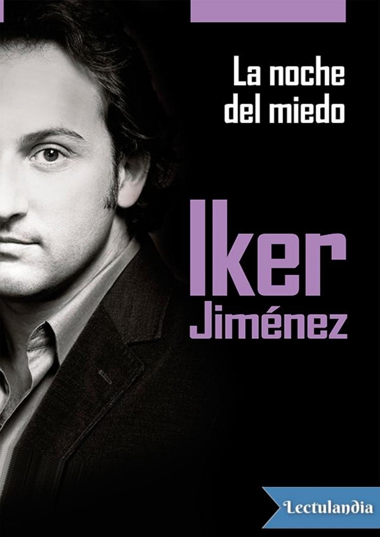 La noche del miedo de Iker Jimenez, portada del libro