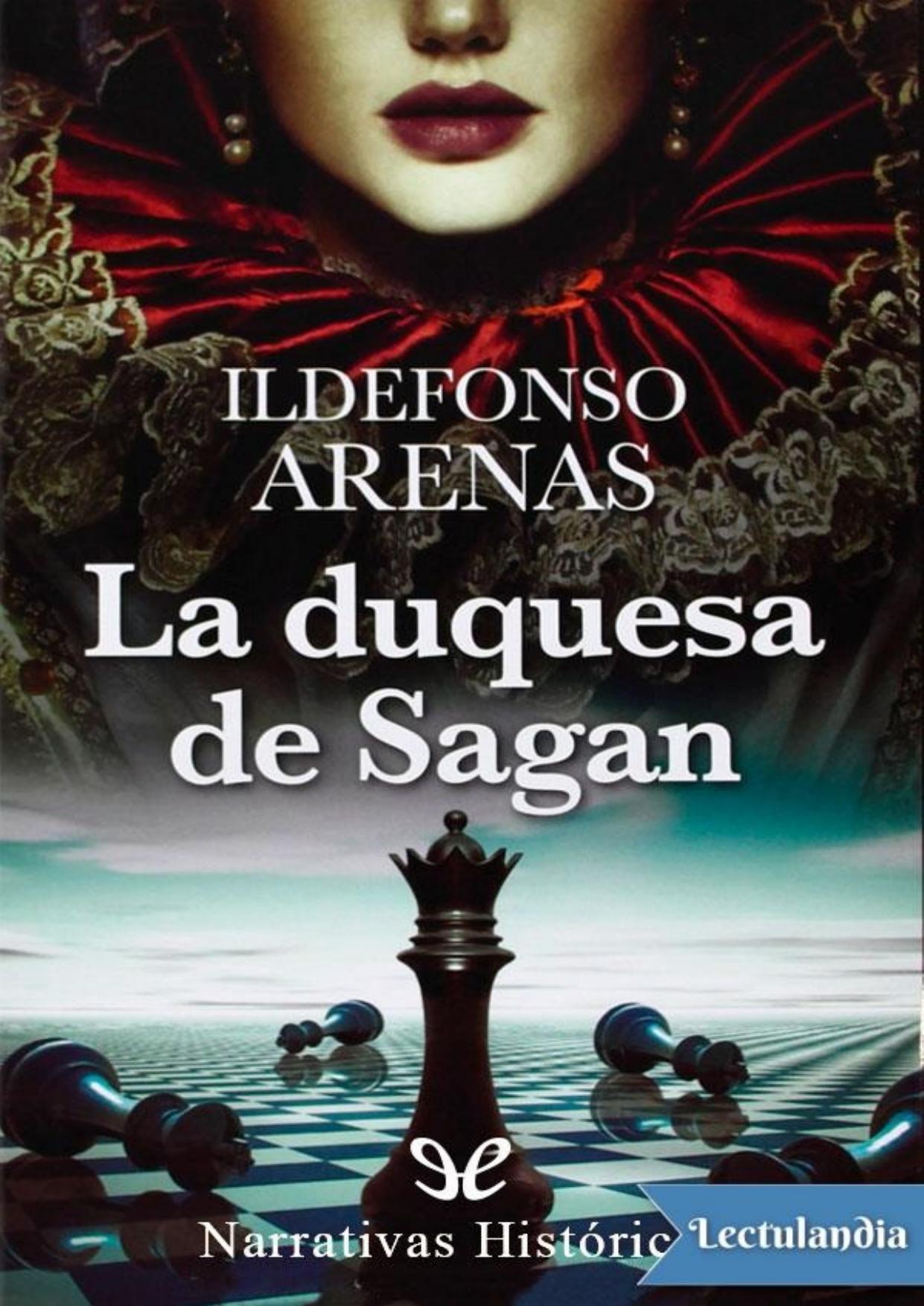 La duquesa de Sagan de Ildefonso Arenas Romero, portada del libro