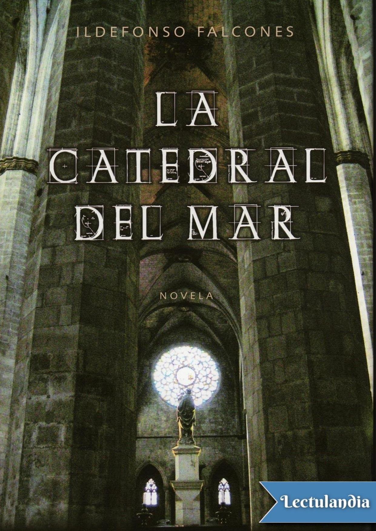 La Catedral del Mar de Ildefonso Falcones, portada del libro