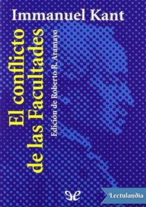 Portada de El conflicto de las Facultades