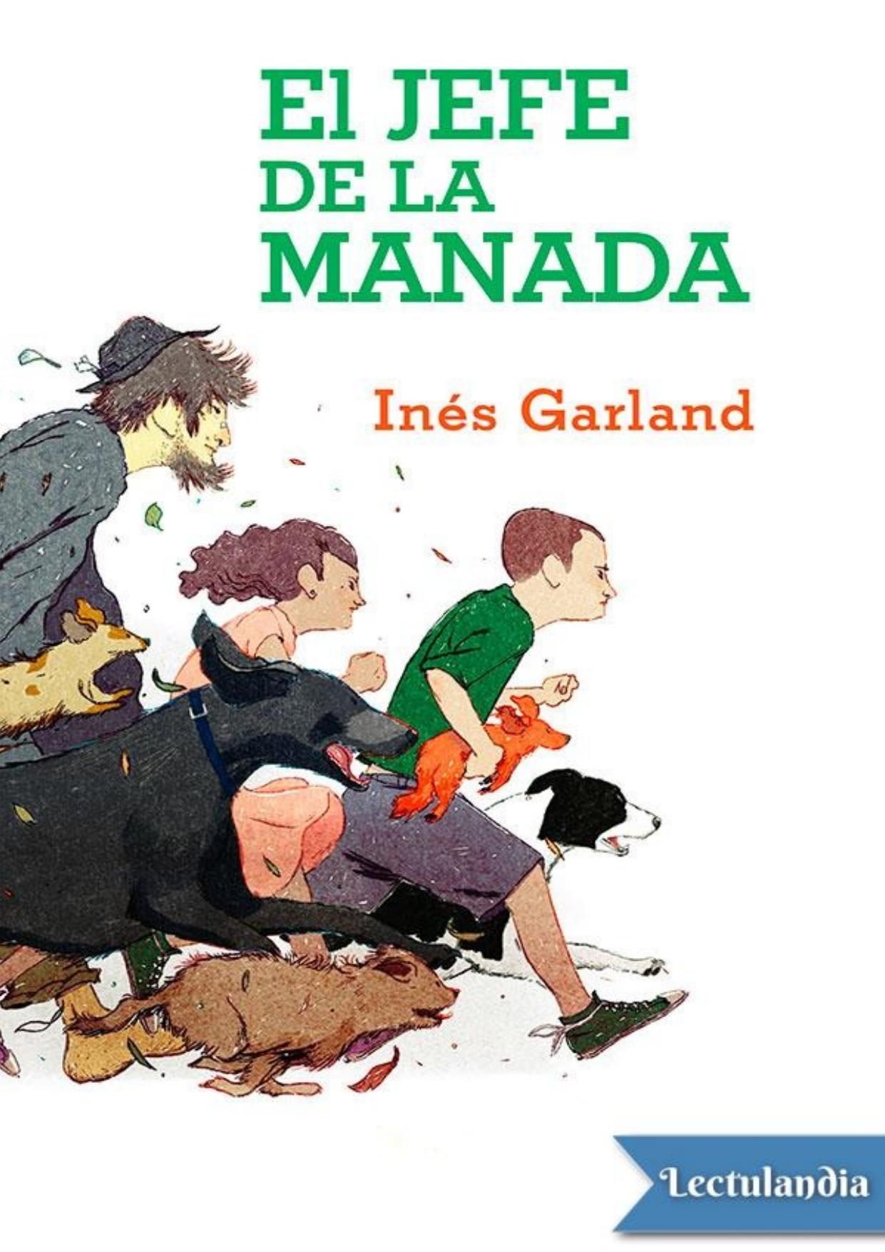 El jefe de la manada de Inés Garland, portada del libro