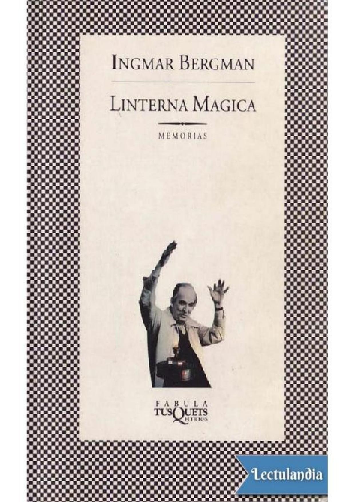 La linterna mágica de Ingmar Bergman, portada del libro