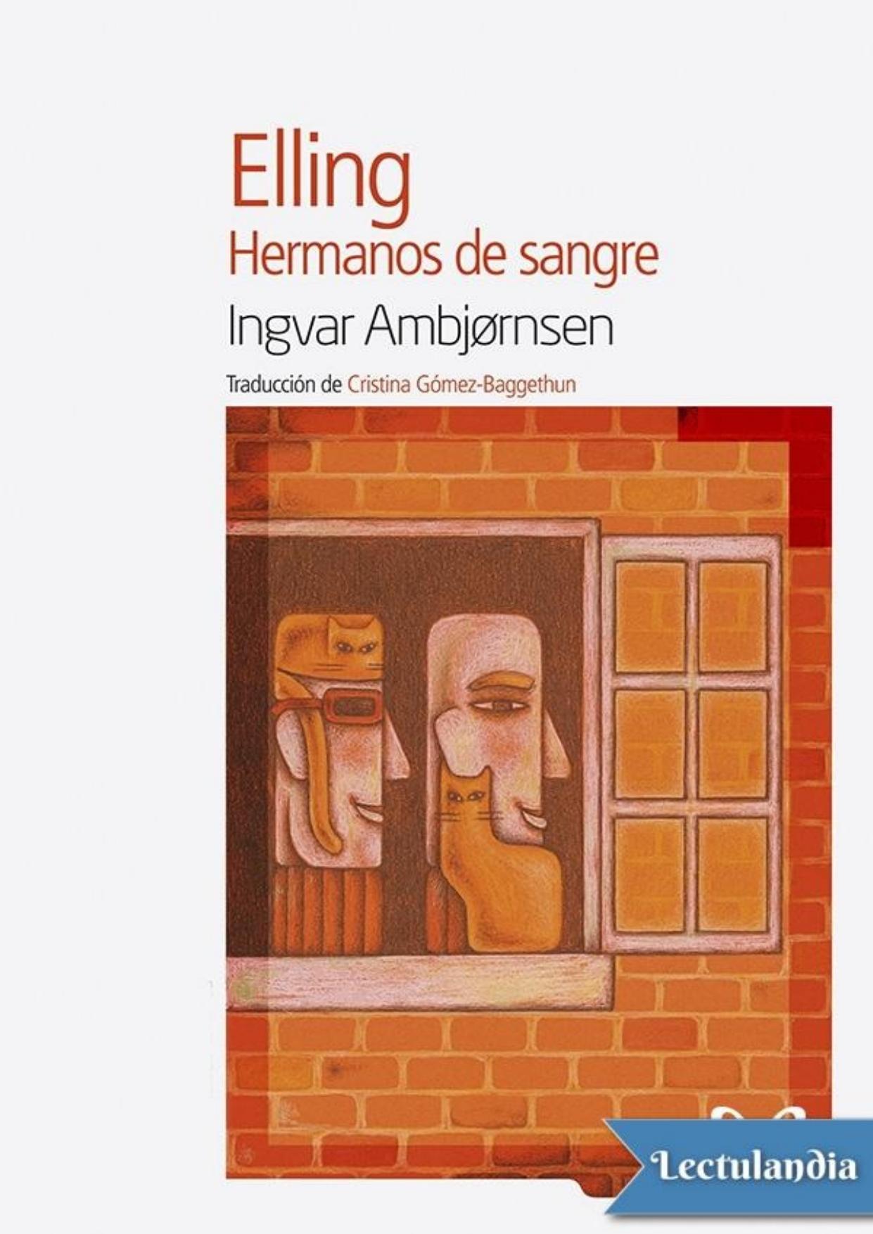 Elling de Ingvar Ambjørnsen, portada del libro