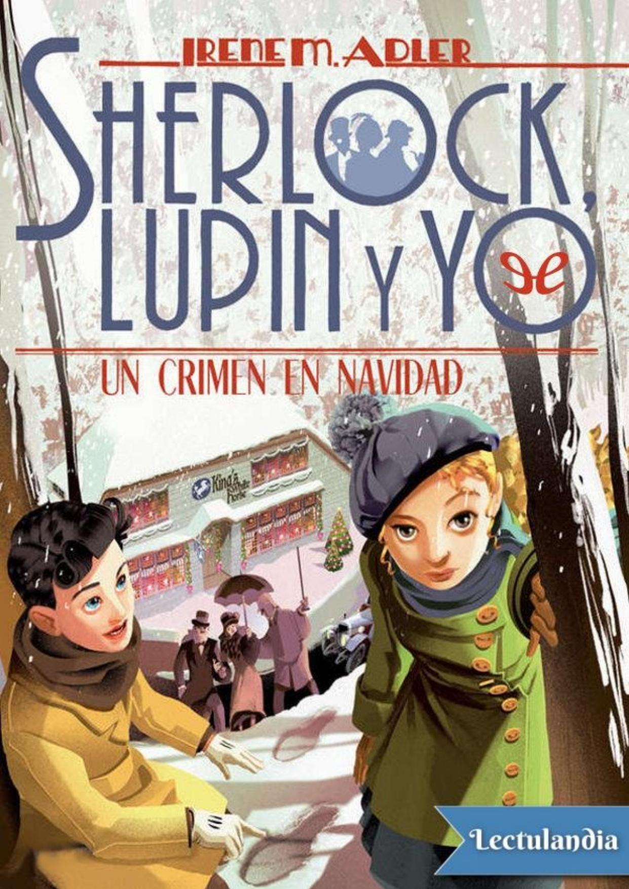 Un crimen en Navidad de Irene Adler, portada del libro