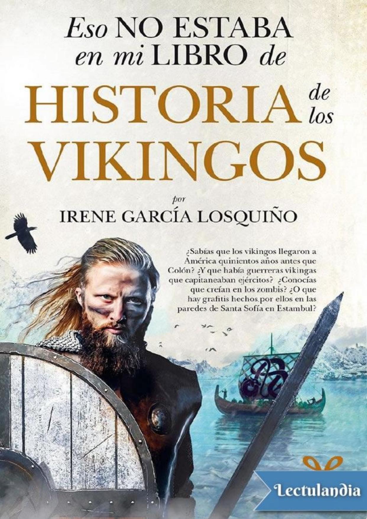 Eso no estaba en mi libro de historia de los vikingos de Irene García Losquiño, portada del libro