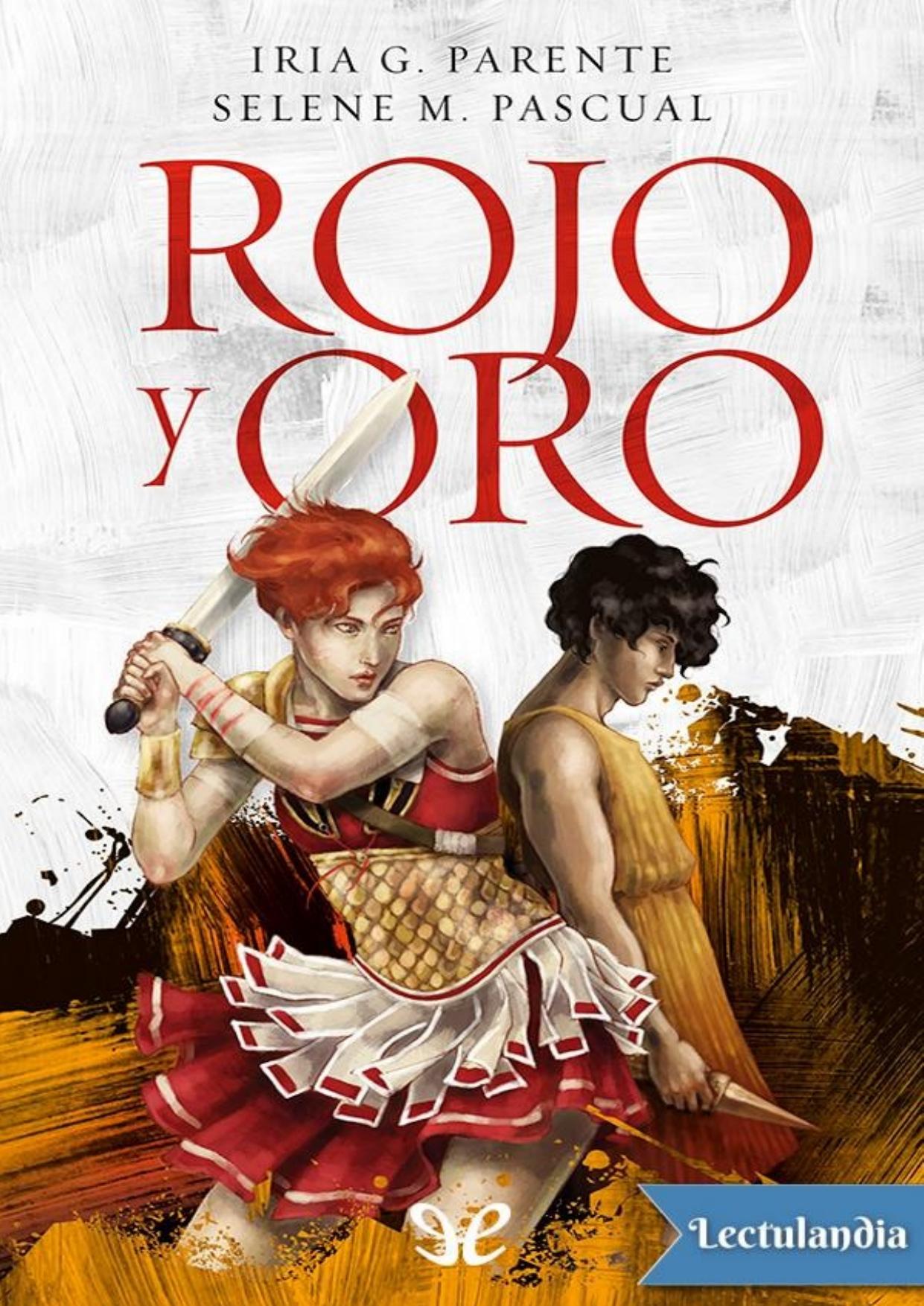 Rojo y Oro de Iria G. Parente, portada del libro