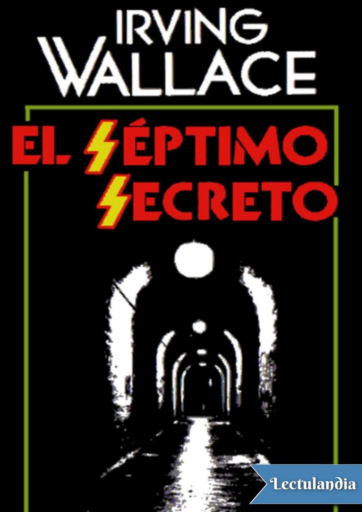 El Séptimo Secreto de Irving Wallace, portada del libro