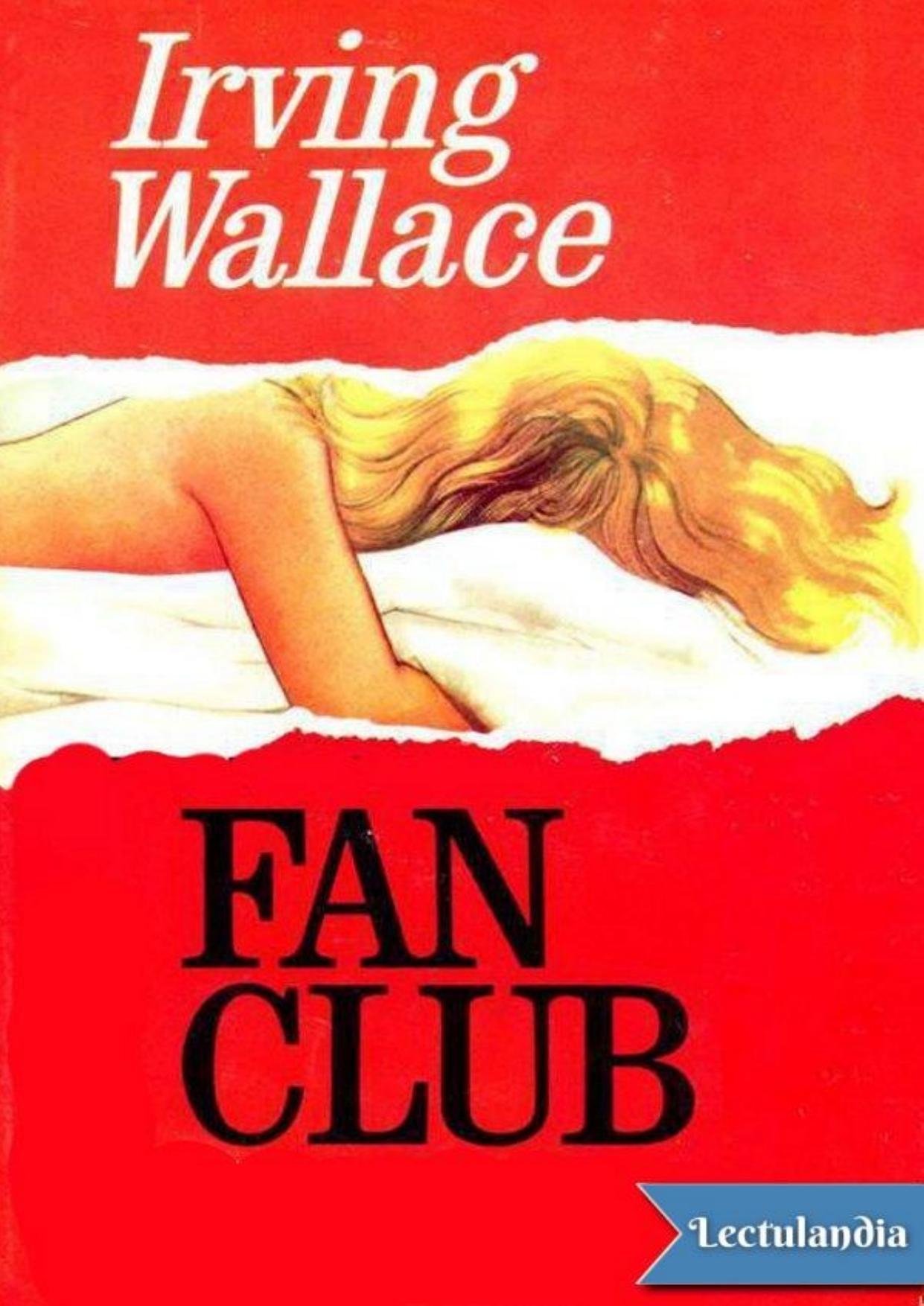 Fan Club de Irving Wallace, portada del libro