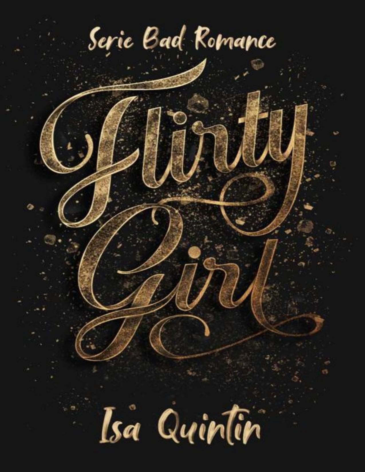 Flirty Girl de Isa Quintin, portada del libro