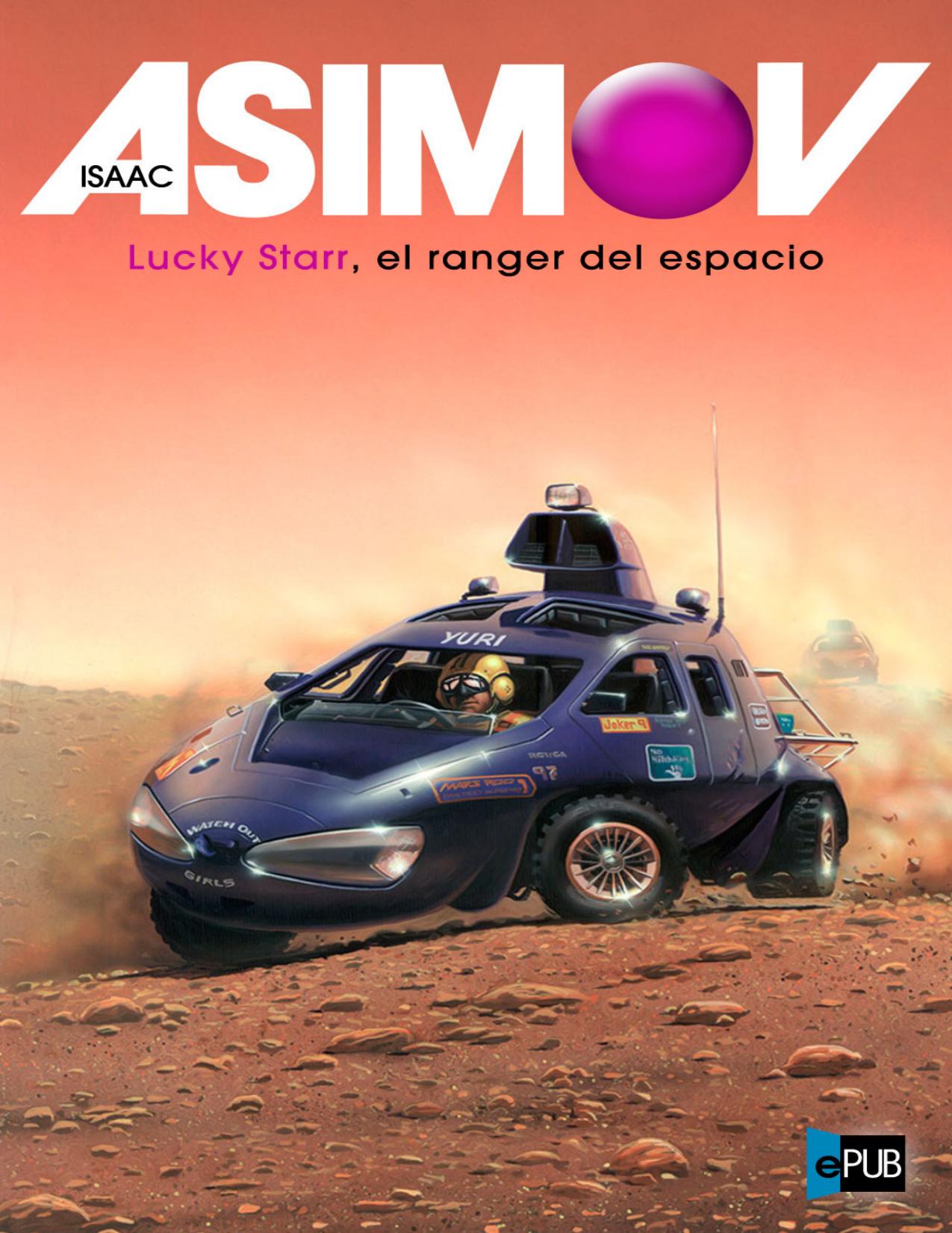 El Ranger del Espacio de Isaac Asimov, portada del libro