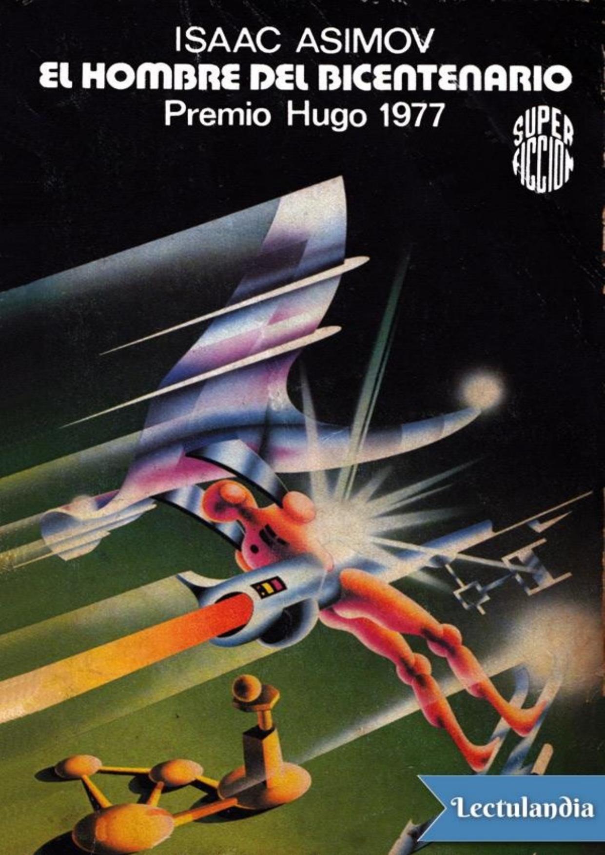 El hombre del Bicentenario de Isaac Asimov, portada del libro