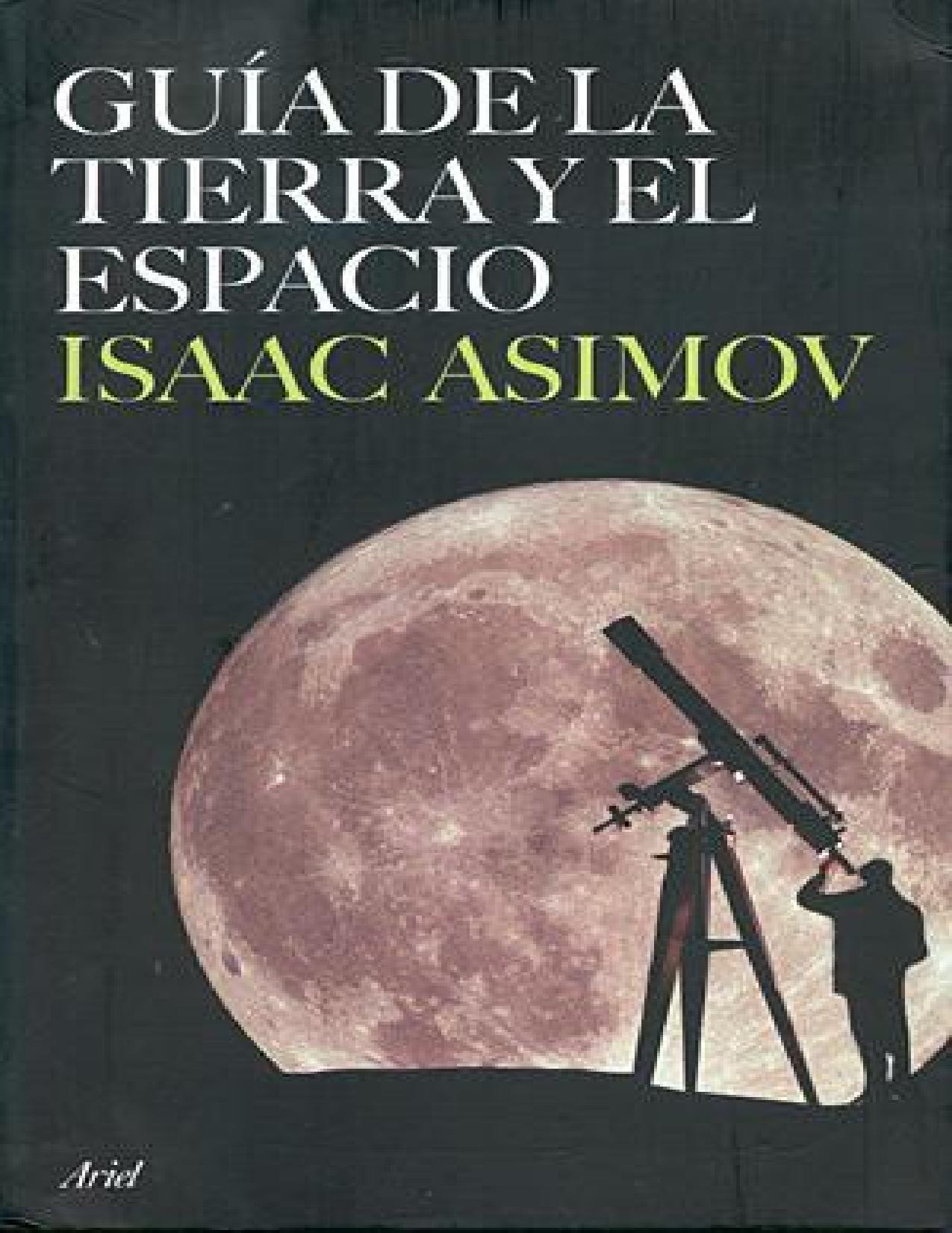 Guia de la Tierra y el espacio de Isaac Asimov, portada del libro