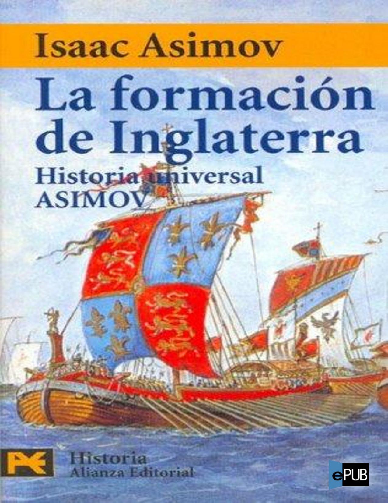 La formacion de Inglaterra de Isaac Asimov, portada del libro