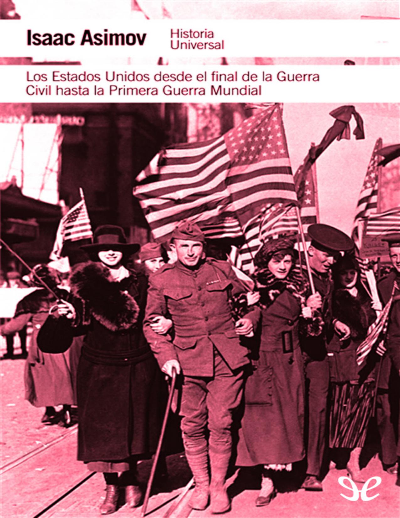 Los Estados Unidos desde el final d de Isaac Asimov, portada del libro