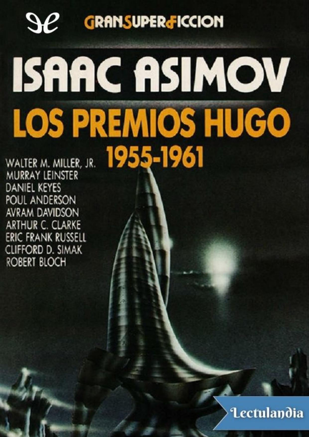 Los premios Hugo 1955-1961 de Isaac Asimov, portada del libro