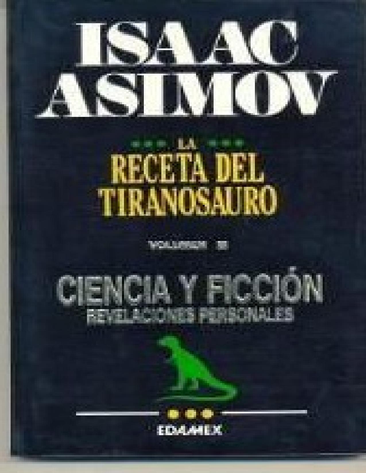 Revelaciones personales de Isaac Asimov, portada del libro