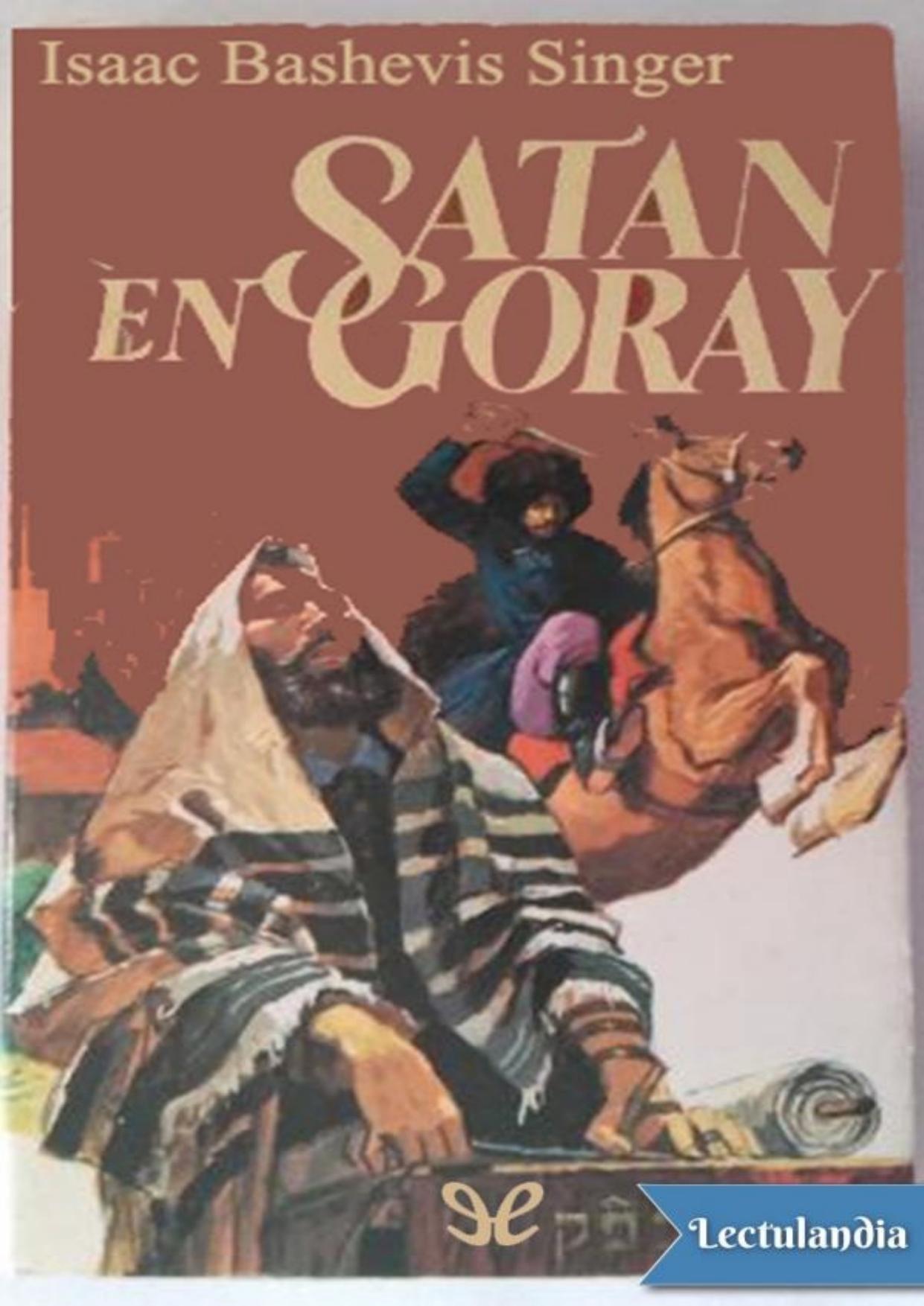Satán en Goray de Isaac Bashevis Singer, portada del libro