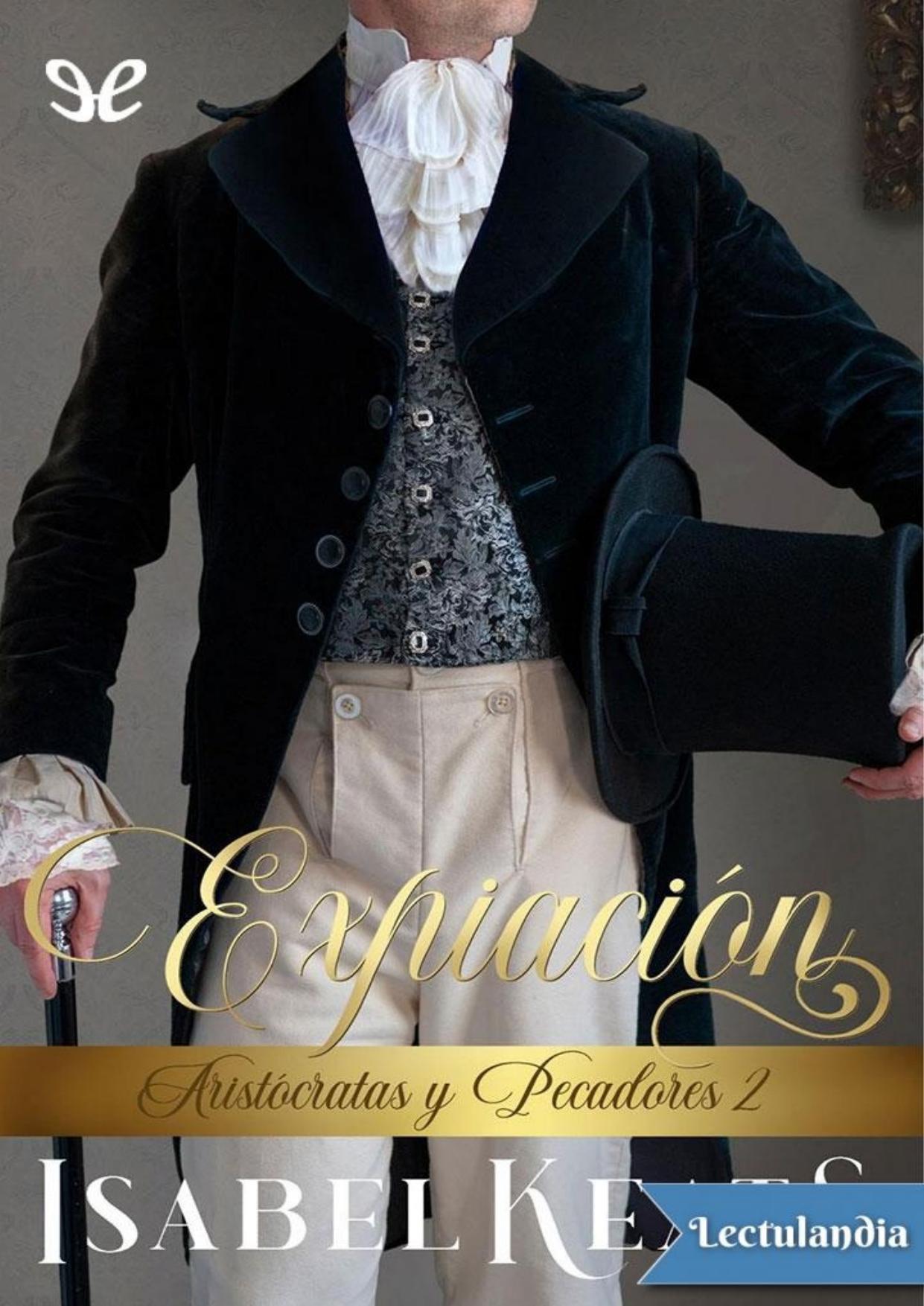 Expiación de Isabel Keats, portada del libro
