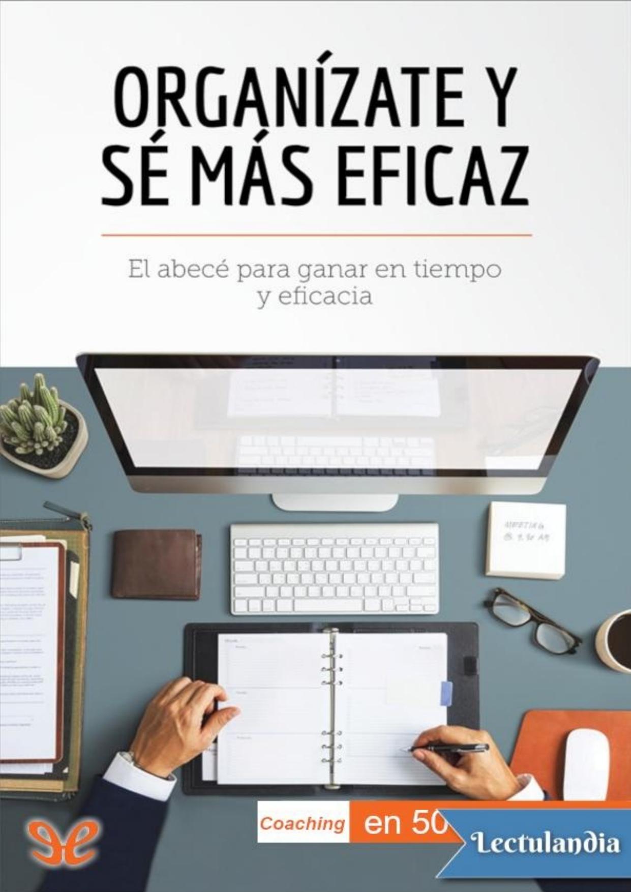 Organízate y sé más eficaz de Isabelle Aussant, portada del libro
