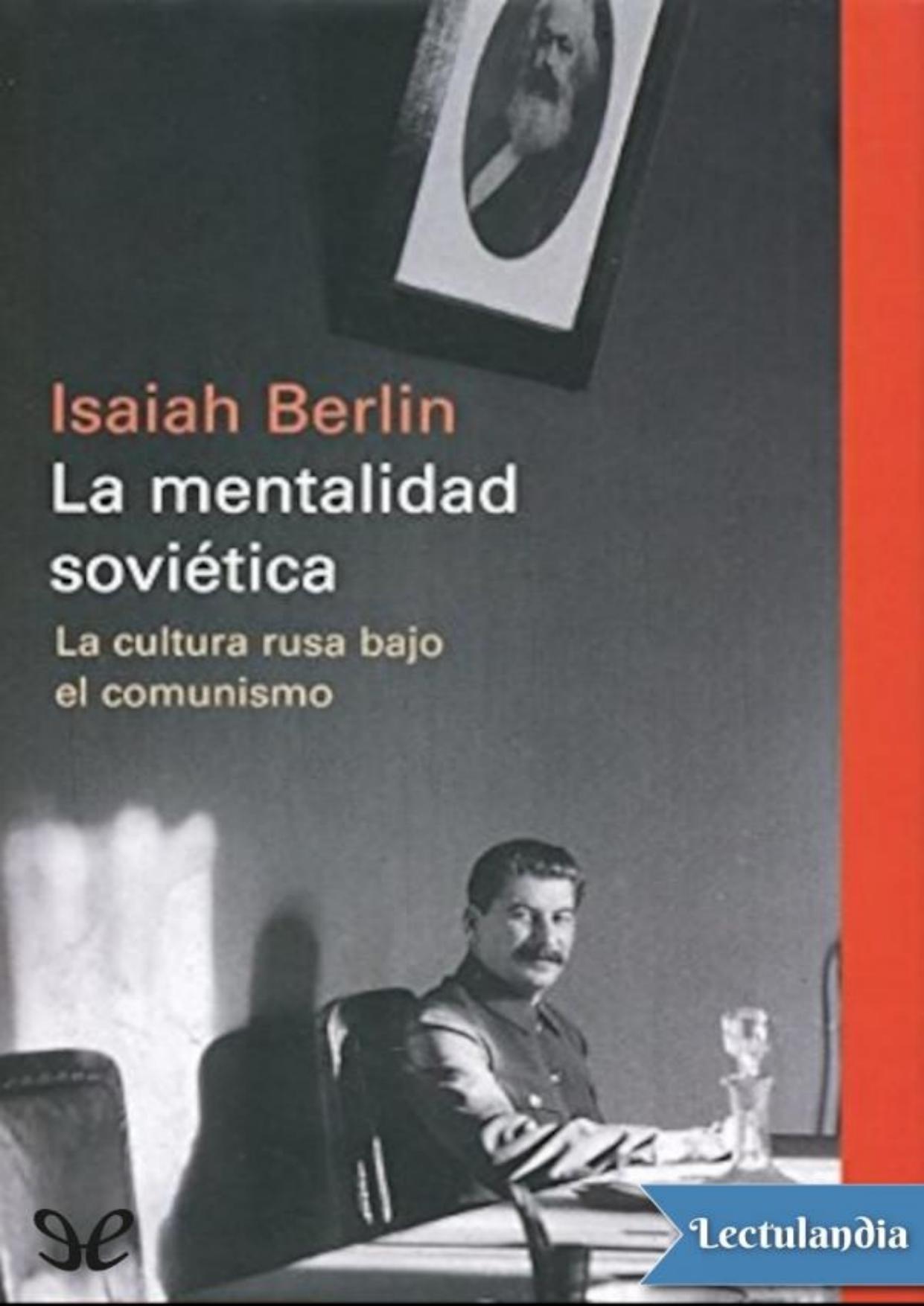 La mentalidad soviética de Isaiah Berlin, portada del libro