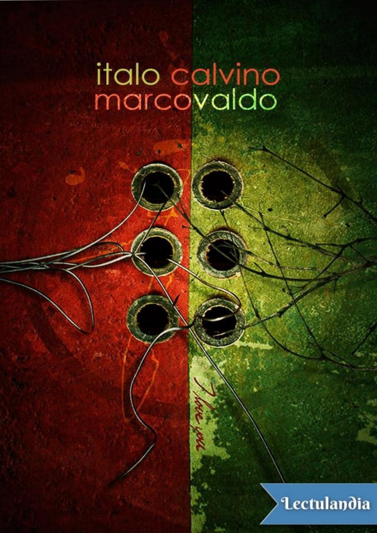 Marcovaldo, o sea las estaciones en la ciudad de Italo Calvino, portada del libro