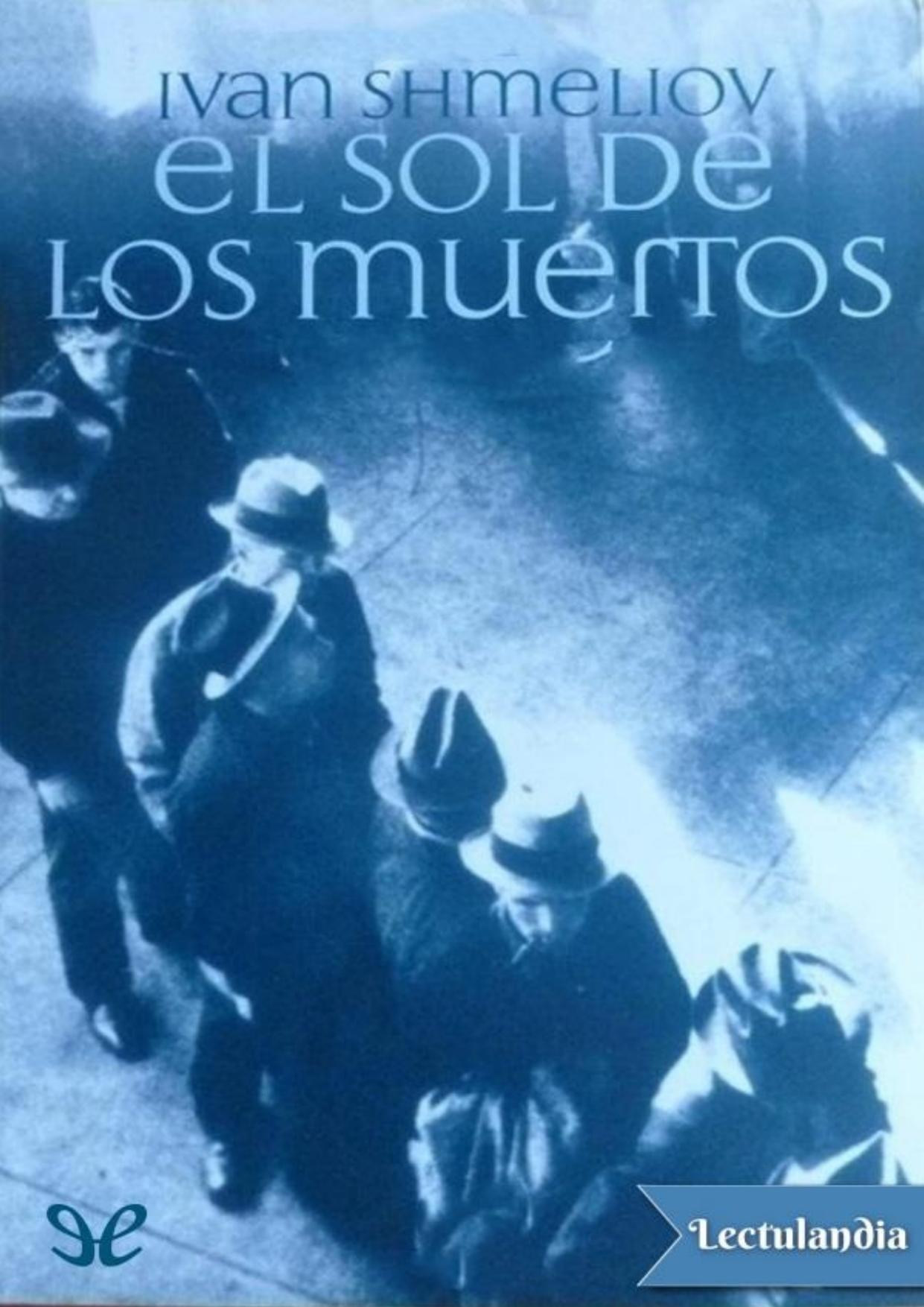 El Sol de los Muertos de Ivan Shmeliov, portada del libro