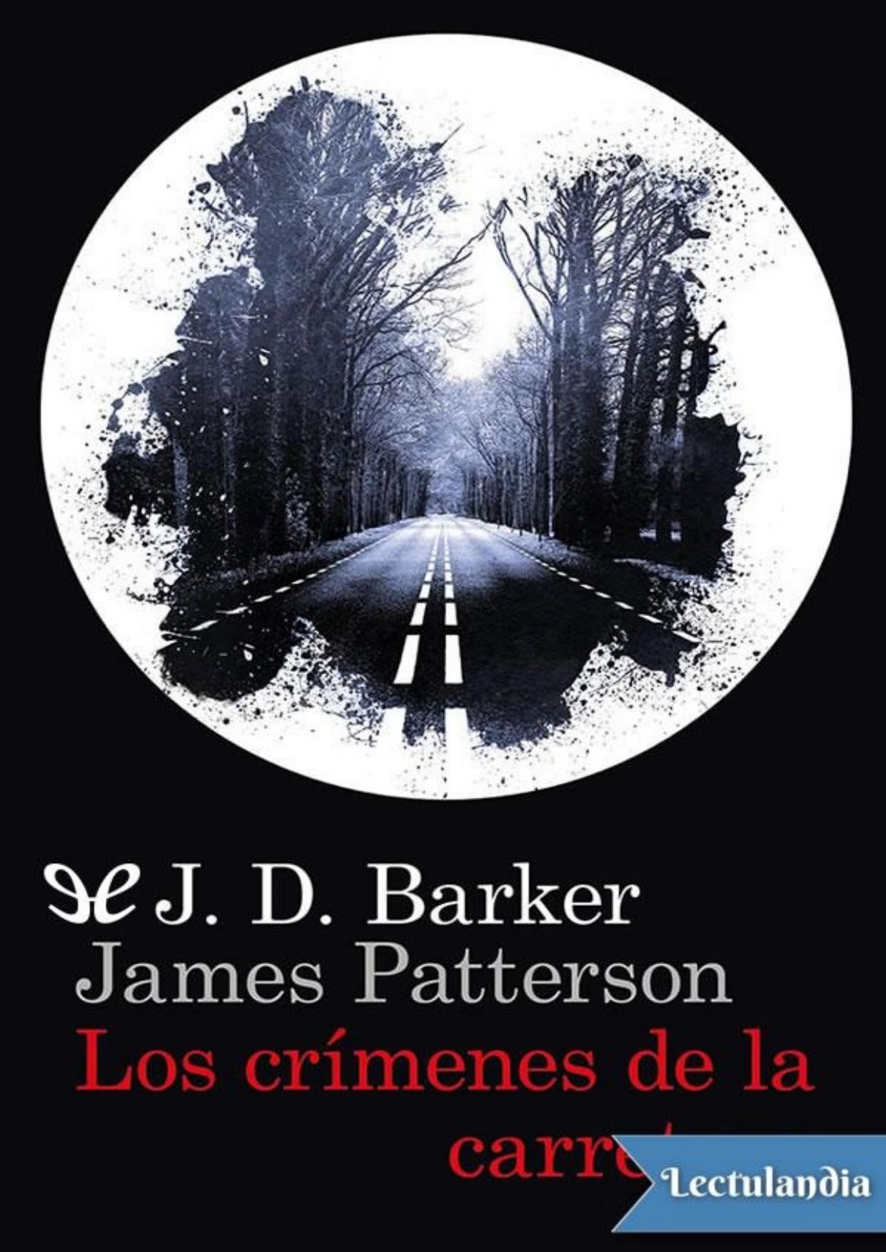 Los crímenes de la carretera de J. D. Barker, portada del libro