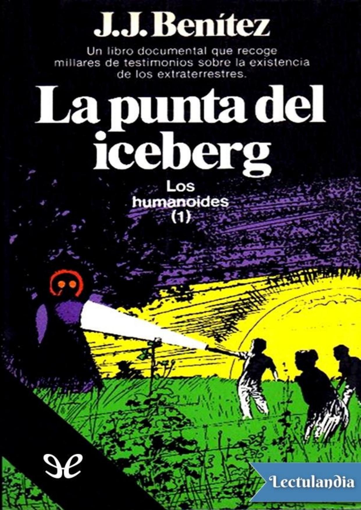 La punta del iceberg de J. J. Benítez, portada del libro