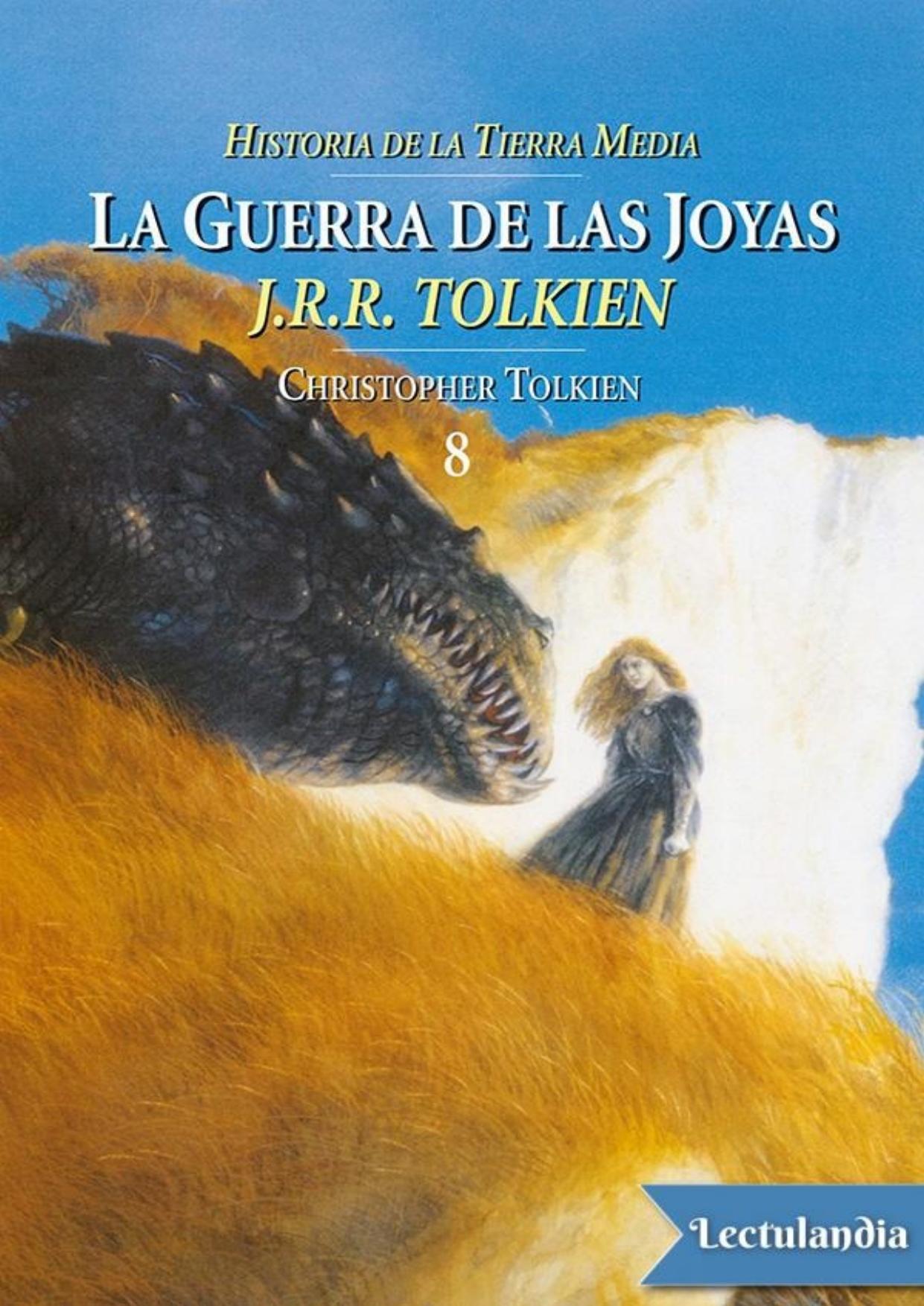 La Guerra de las Joyas de J. R. R. Tolkien, portada del libro