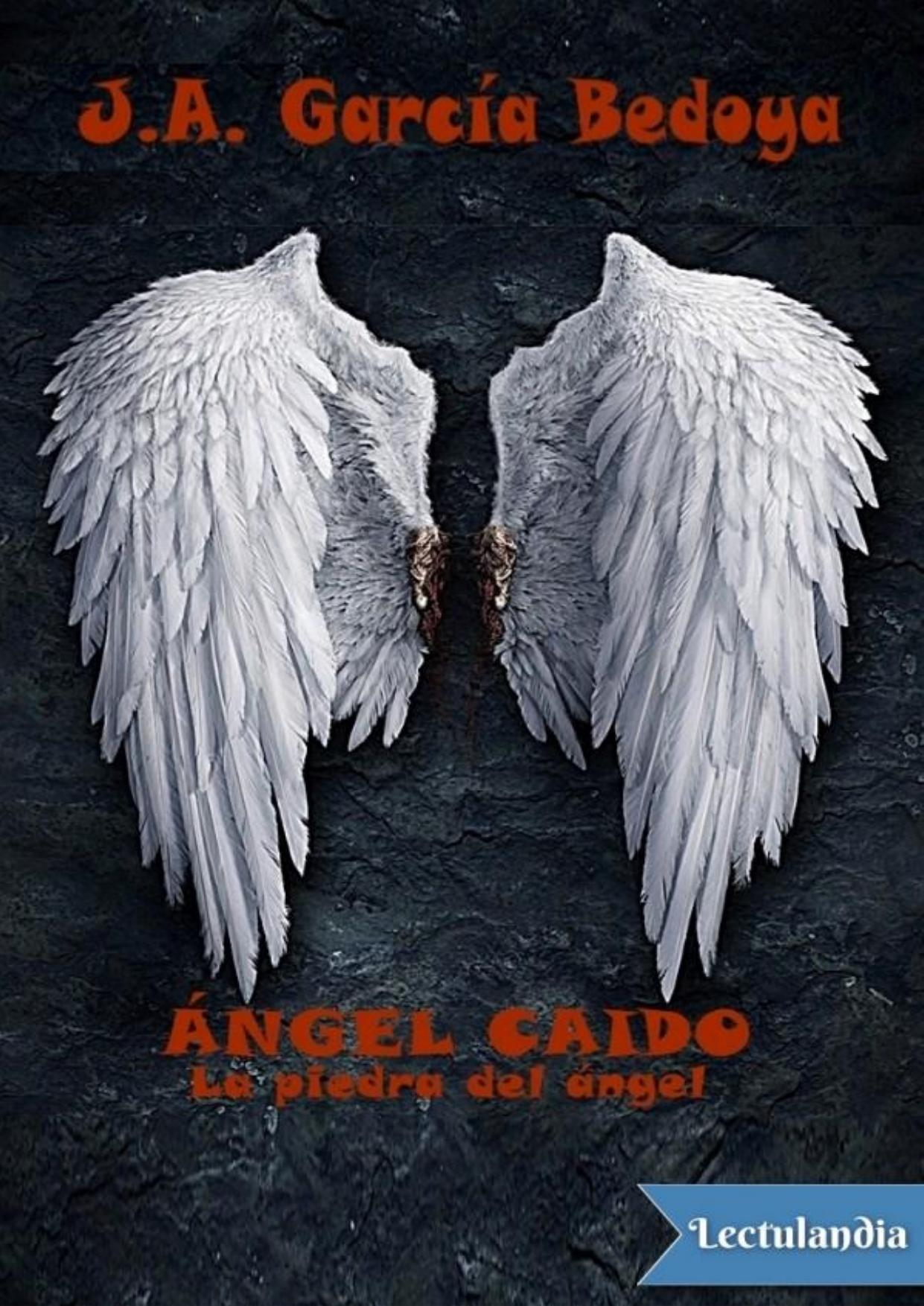 La piedra del ángel de J. A. García Bedoya, portada del libro