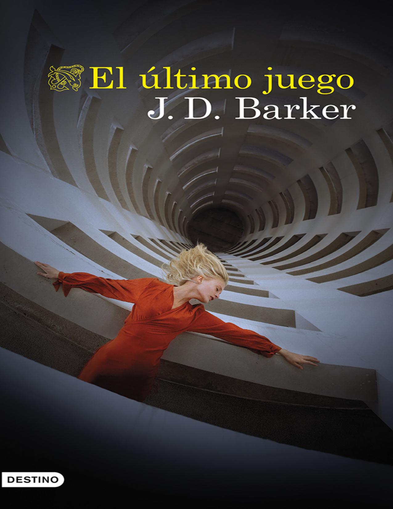 El último juego de J.D. Barker, portada del libro