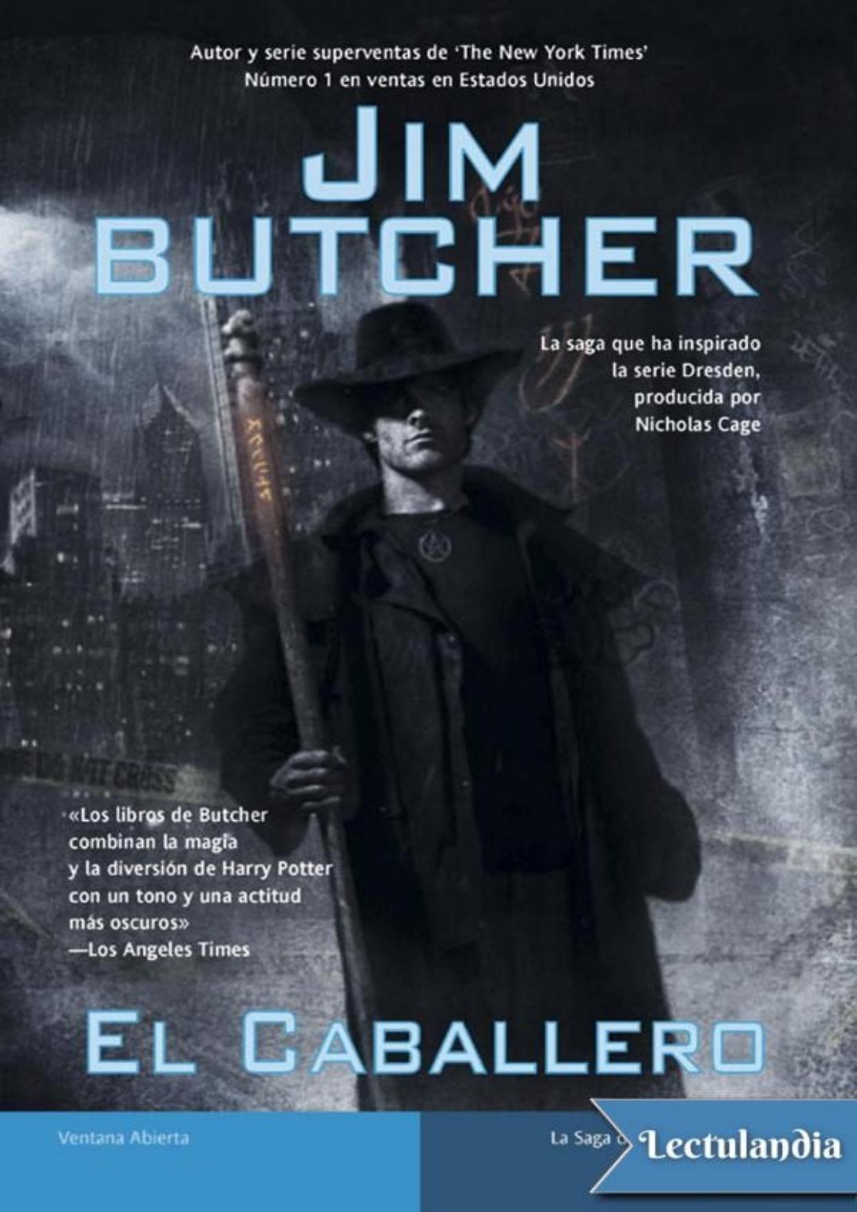 El caballero de JIn Butcher, portada del libro