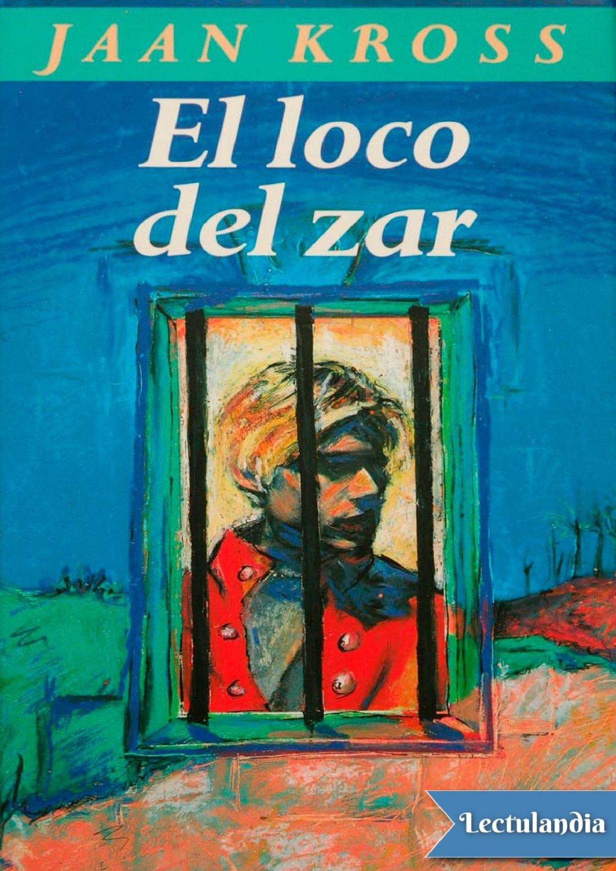 El loco del zar de Jaan Kross, portada del libro