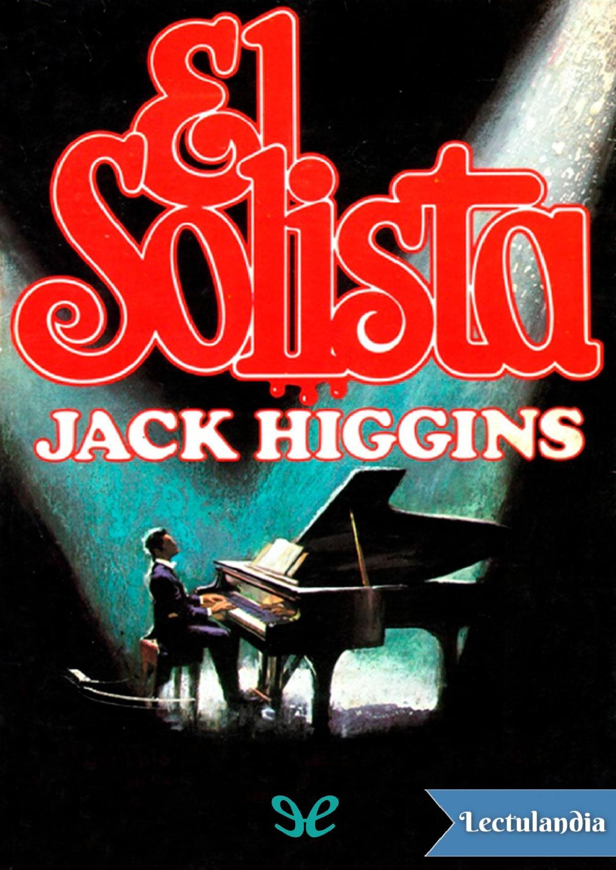 El solista de Jack Higgins, portada del libro
