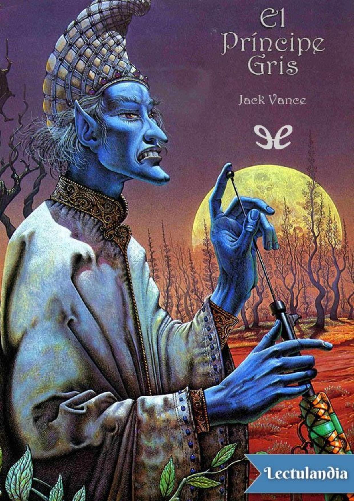 El Príncipe Gris de Jack Vance, portada del libro
