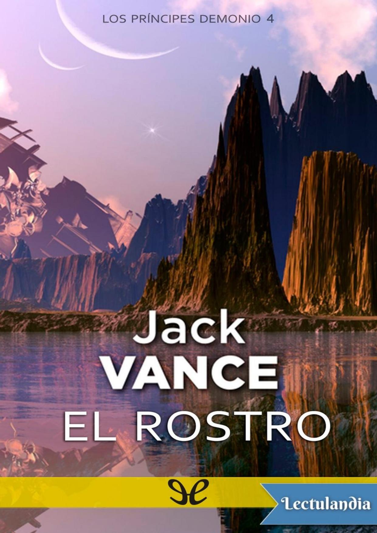 El rostro de Jack Vance, portada del libro