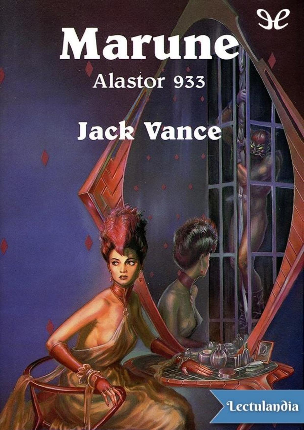 Marune: Alastor 933 de Jack Vance, portada del libro