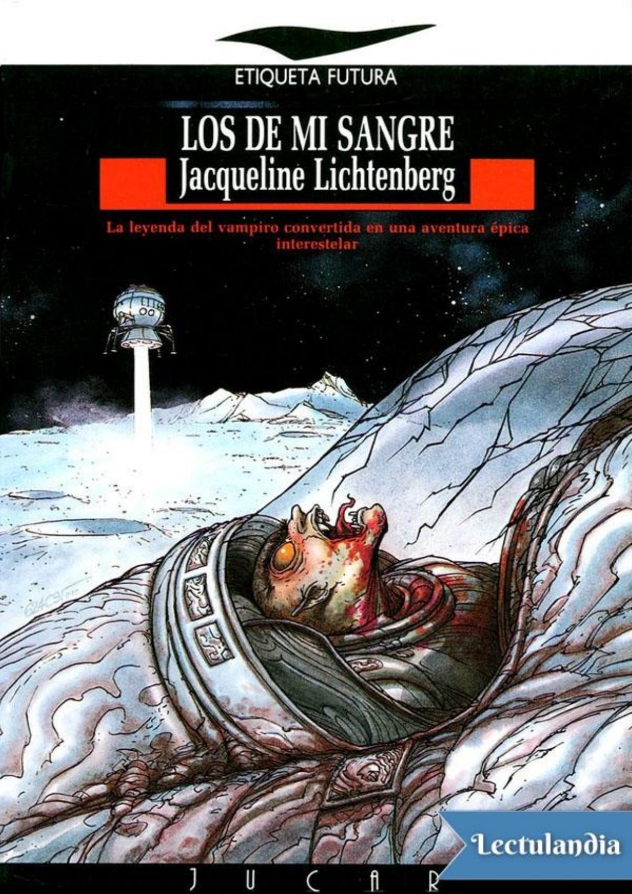 Los de mi sangre de Jacqueline Lichtenberg, portada del libro