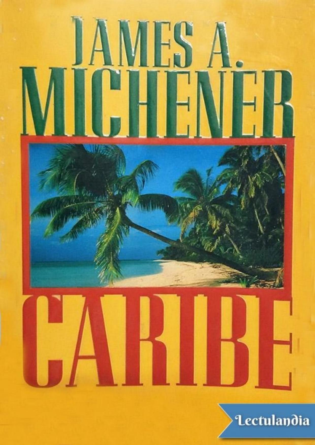 Caribe de James A. Michener, portada del libro
