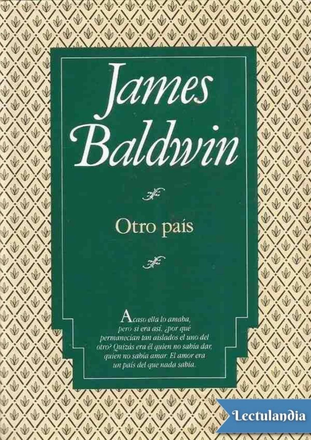 Otro país de James Baldwin, portada del libro