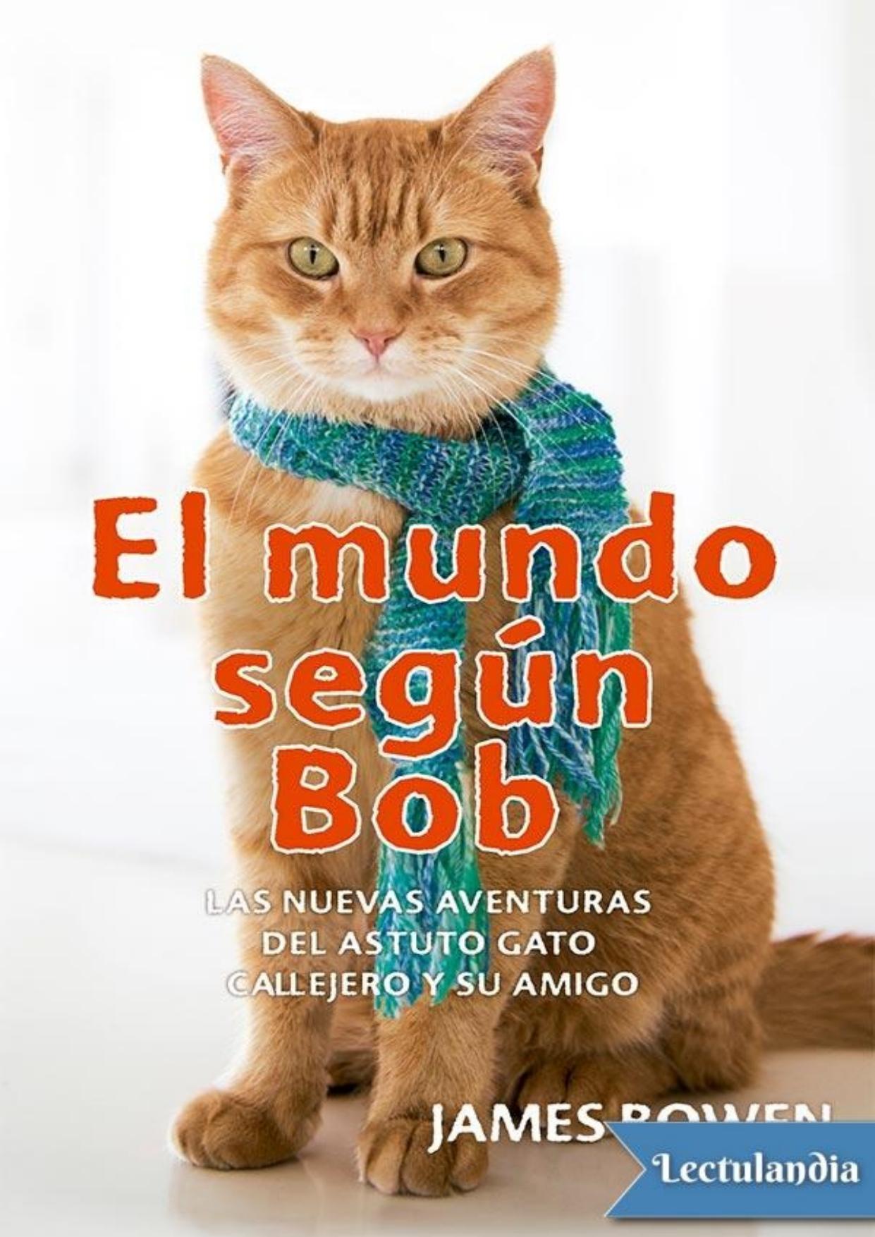El mundo según Bob de James Bowen, portada del libro