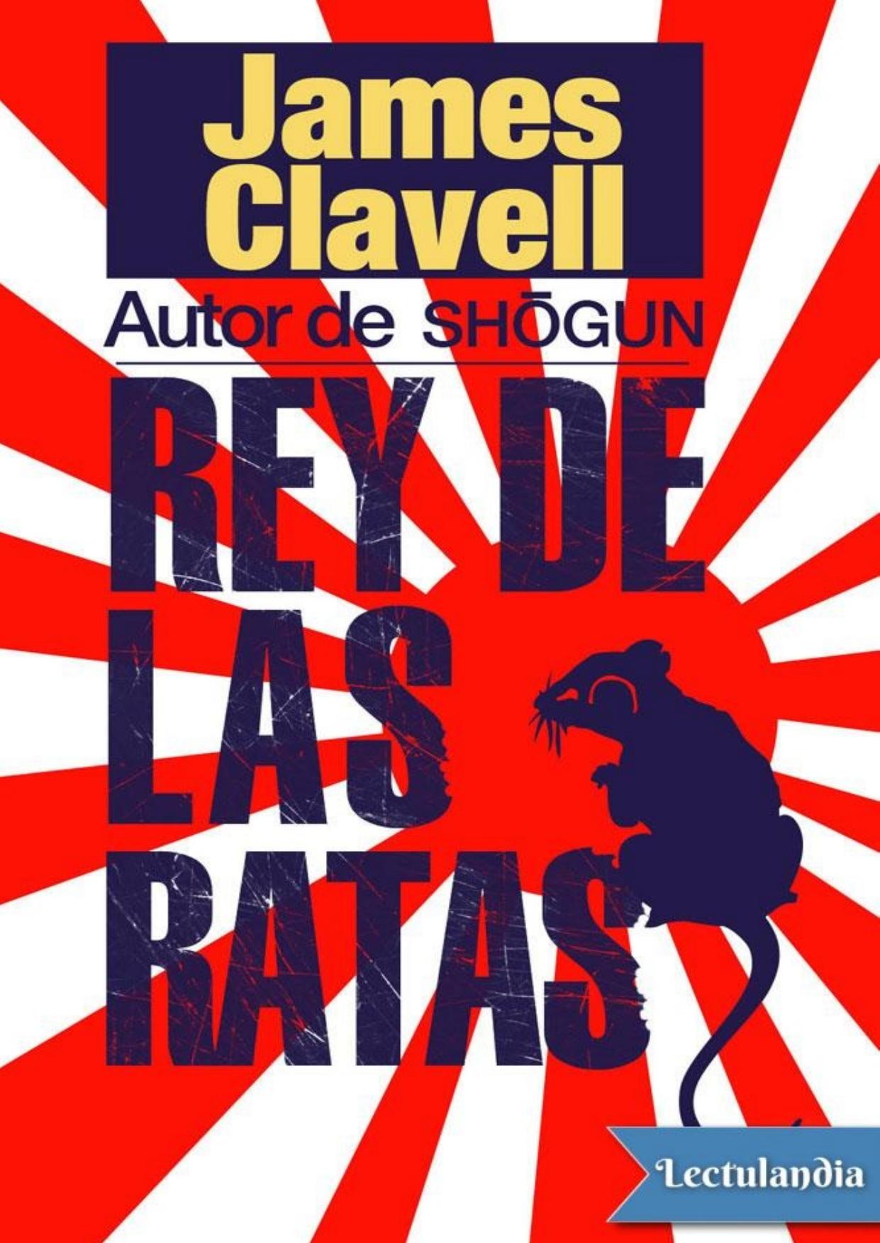 Rey de las ratas de James Clavell, portada del libro