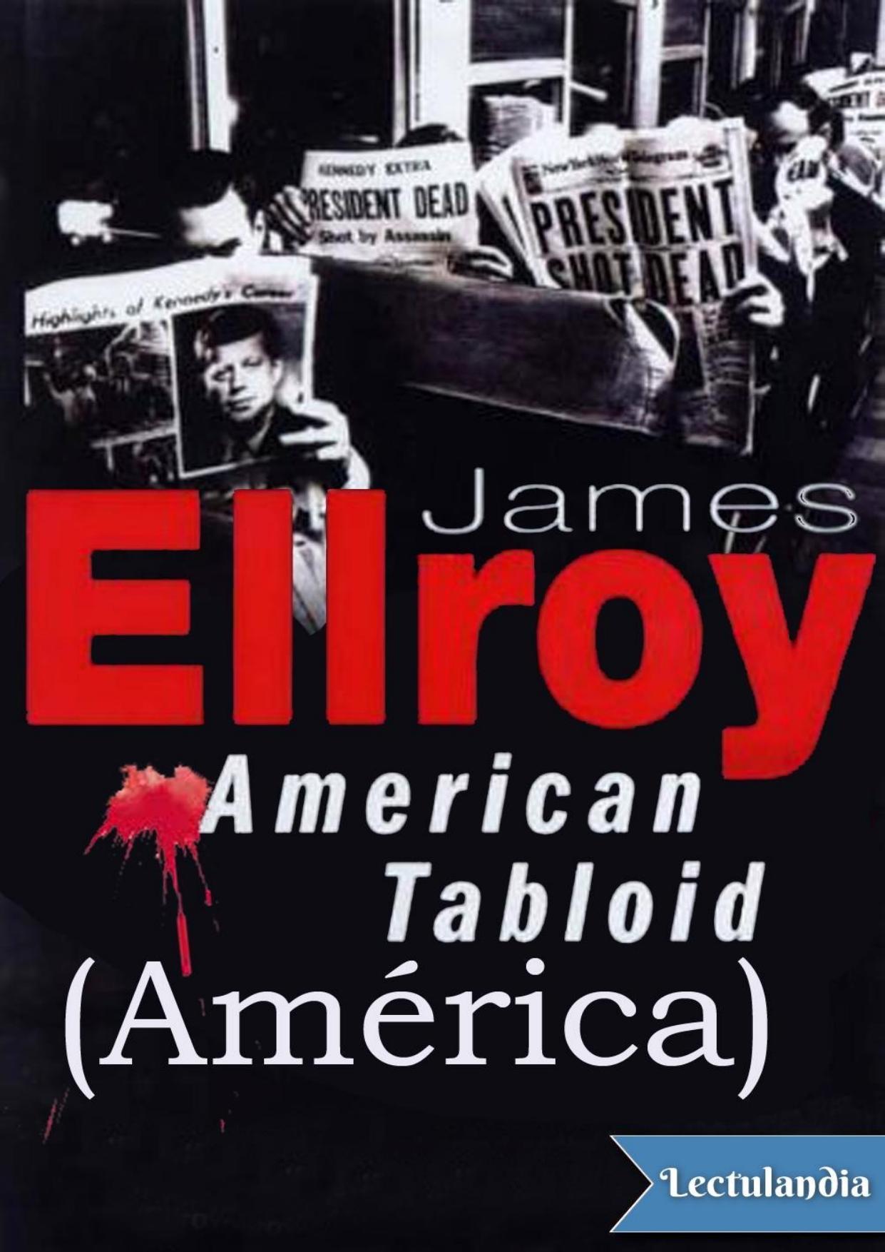 América de James Ellroy, portada del libro