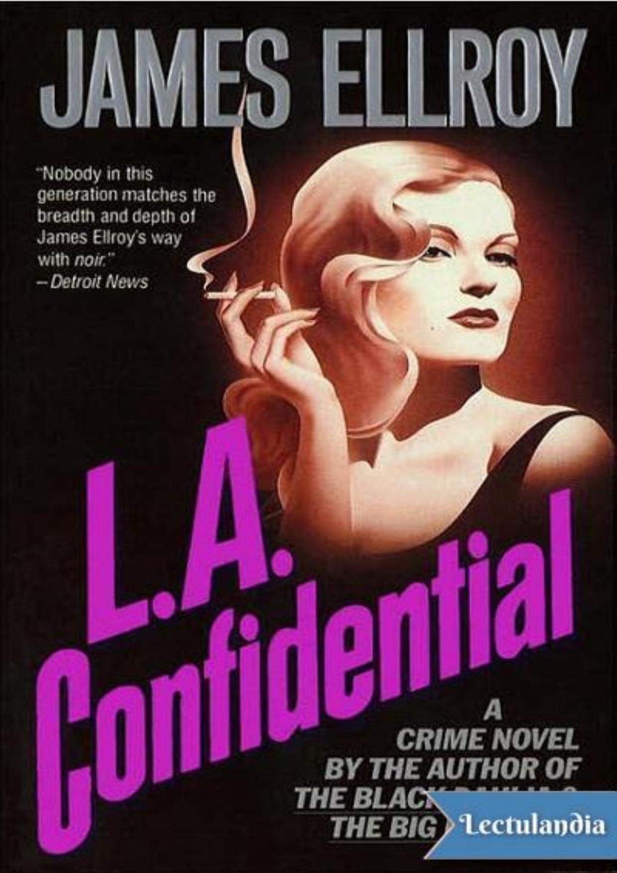 L.A. Confidential de James Ellroy, portada del libro