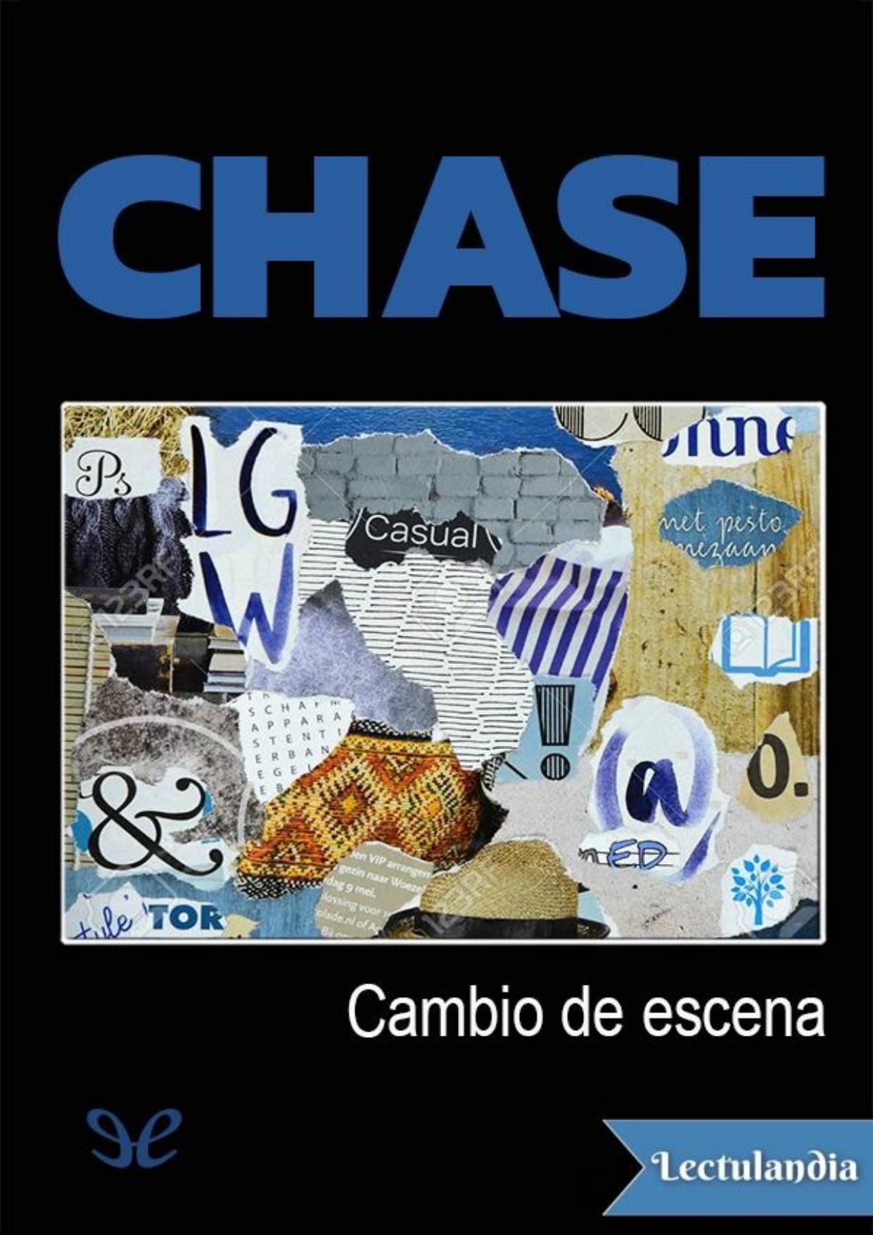 Cambio de escena de James Hadley Chase, portada del libro