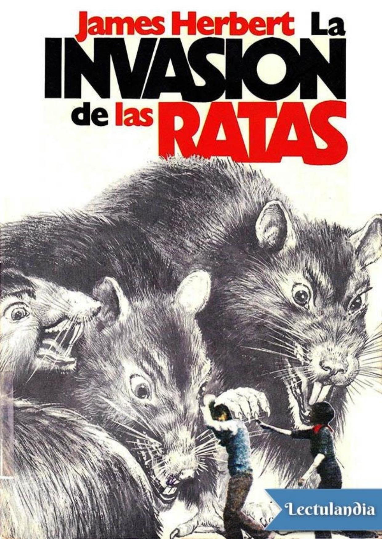 La invasión de las ratas de James Herbert, portada del libro