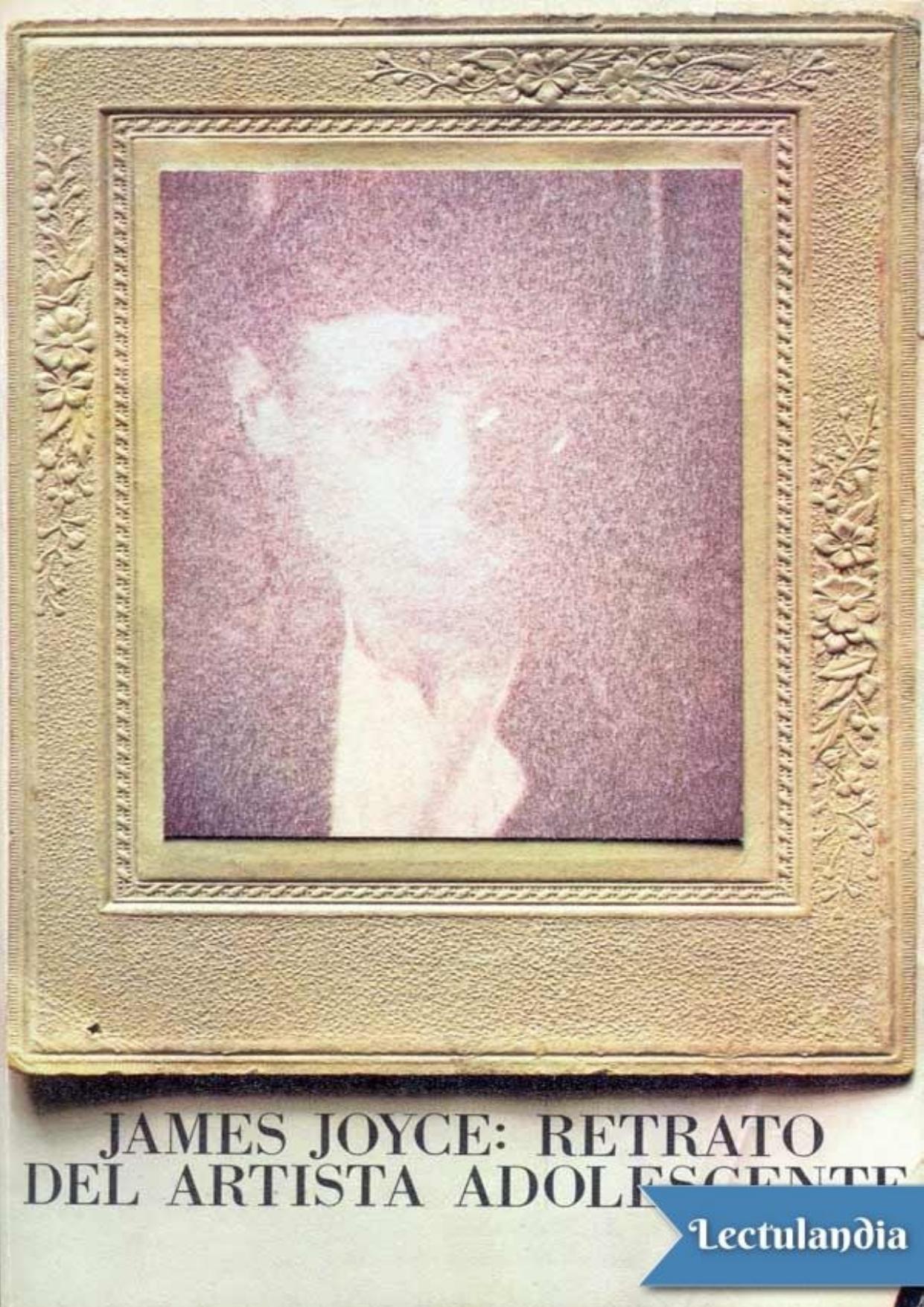 Retrato del artista adolescente de James Joyce, portada del libro