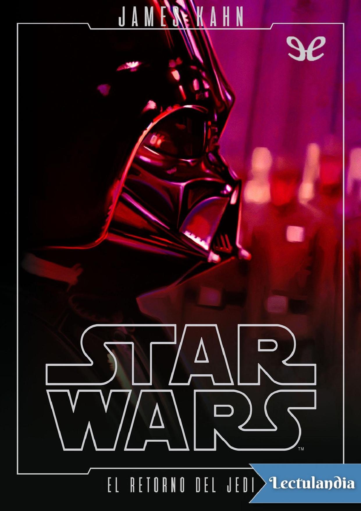 Episodio VI: El retorno del Jedi de James Kahn, portada del libro